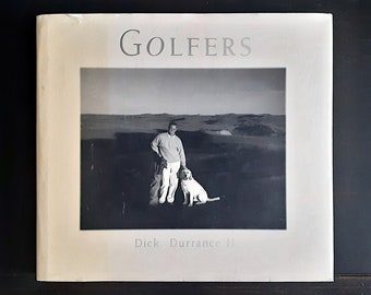 Golfers by Dick Durrance II - Vintage Hardbound Coffee Table Book- Gold Lover Gift Idea, Book for Golfers, Famous Players, Sports and Rec