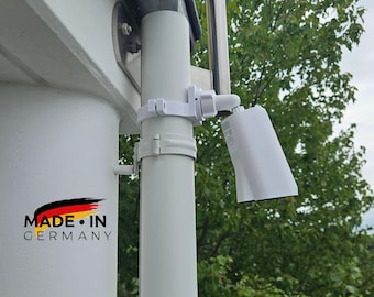 eufy S3 Pro , 3,3C SoloCam Pro Kamera Halterung für Fallrohr & Pfosten (80/87/100mm)