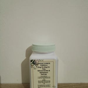 Yang Yin Qing Fei Tang (granulés Rehmannia Raw et Ophiopohon)