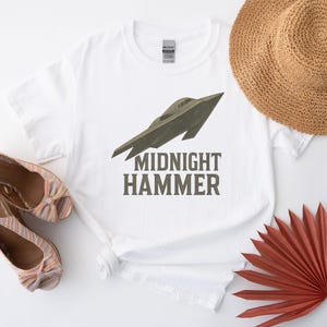 Midnight Hammer B2 USA Military Shirt Stealth Bomber Shirt USA Air Force Retro Shirt Patriotic Veteran Gift American Flag Military Shirts