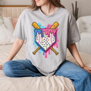 Baseball Boys Ice Cream Drip Baseball T-Shirt  Baseball Lifestyle 101 Apparel Youth Baseball Drip Ice Cream Tshirt, Cool Sports Shirt