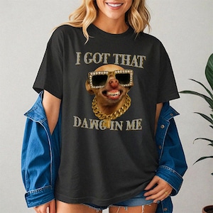 I Got That Dog in Me Funny Cool Meme Design T-Shirt, Costco Hot Dog Combo Shirt, Hot Dog Shirt, Funny Trendy Shirts ,Hot Dog Lover