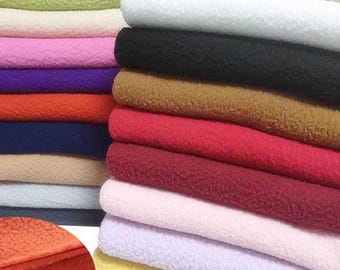 Sherpa Fleece Fabric, Warm Lamb Wool Fabric, Sherpa Fabric, Lamb Faux Fur, Winter Fabric, Blanket Sherpa, By The Half Yard