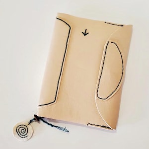 Libreta Vegana PIÑATEX Beis (fibra de piña·material sostenible)