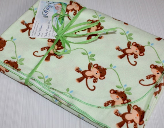 green monkey blanket
