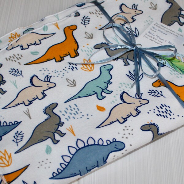 Dinosaur Baby Blanket Etsy