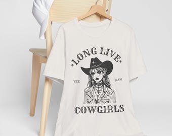 Long Live Cowgirls Western Tee