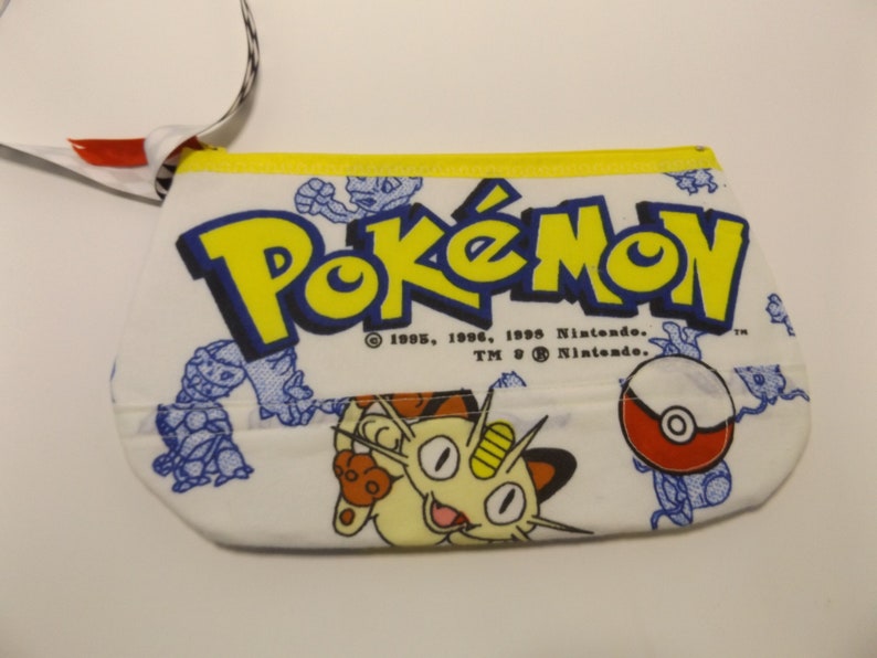 Pokemon Wristlet Wristlet...Meowth ...Nintendo 1998 image 4