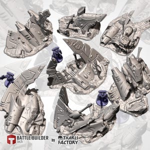 Xeno Crashed Ships Terrain