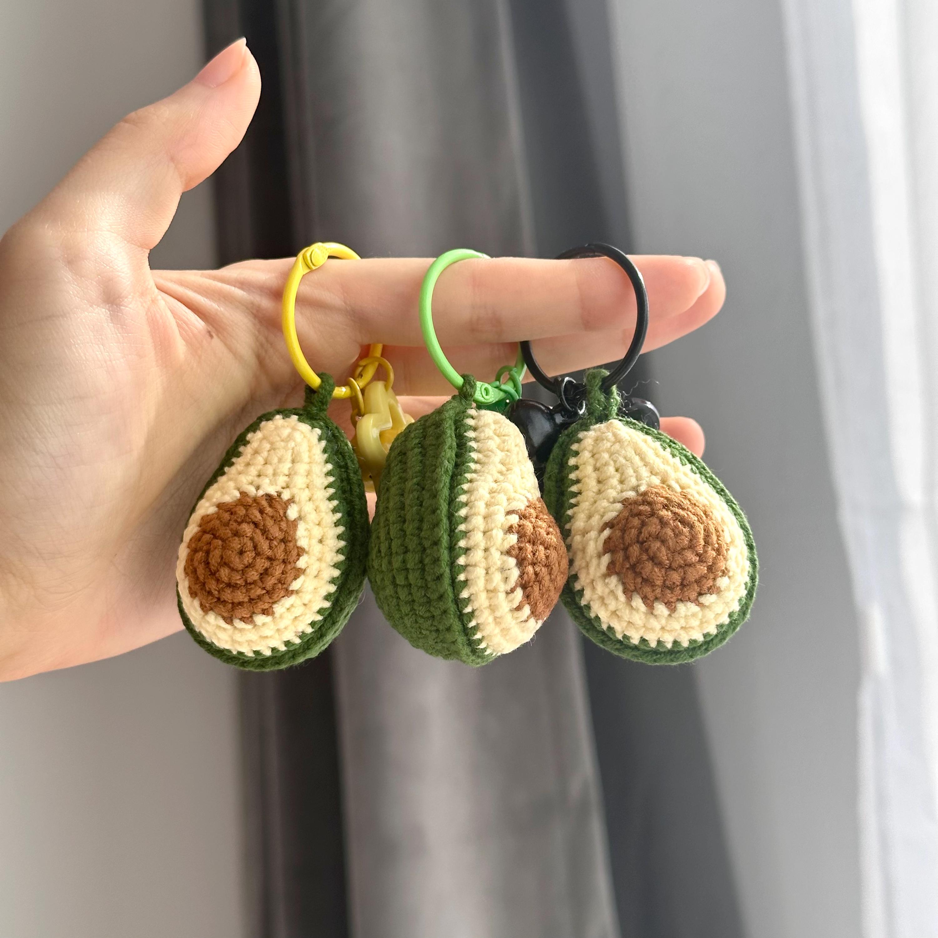 Warmies Avocado Schlüsselanhänger - Lavendel Duft Plüsch