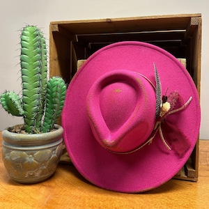 Pink Custom Cowboy Hat