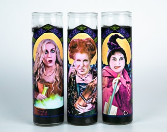 Patron Saints of the Black Flame Prayer Candle