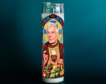 Patron Saint of Food and Life Prayer Candle