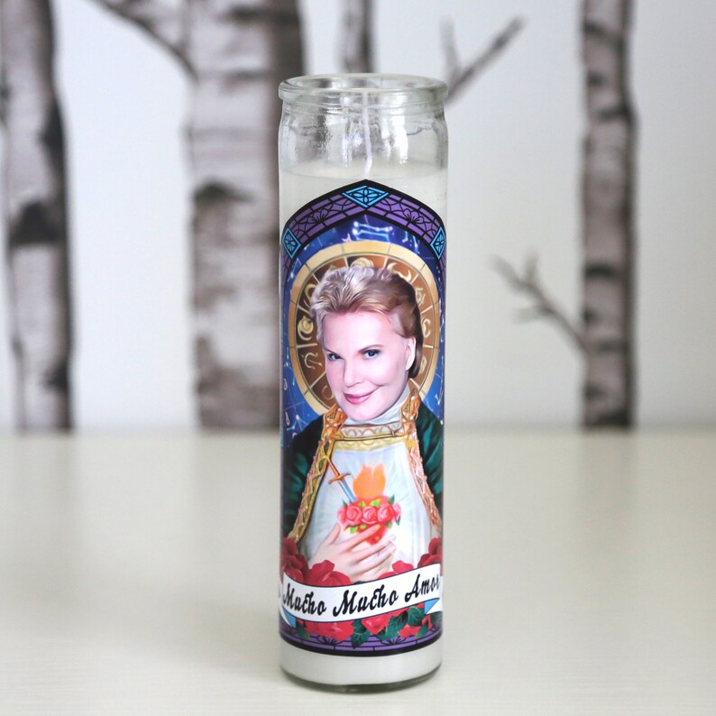 Patron Saint of Amor Prayer Candle Etsy