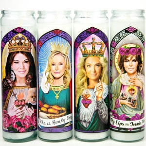 Our Lady of Diamonds and Rose Prayer Candle image 4