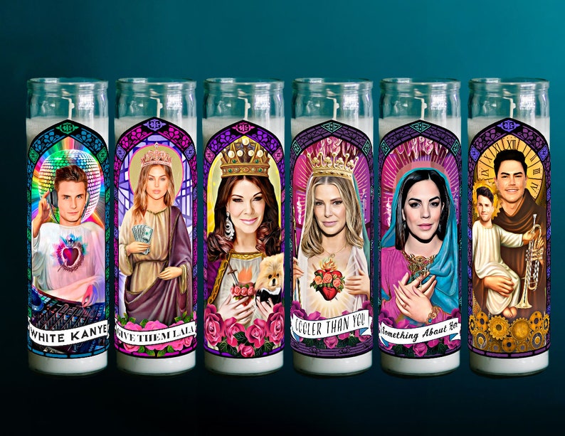 Our Lady of Diamonds and Rose Prayer Candle image 5