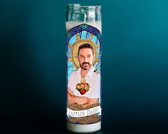 Captain Daddy Saint Jason Prayer Candle