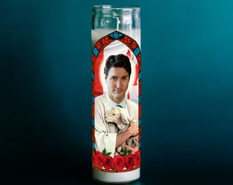 Saint Trudeau Prayer Candle