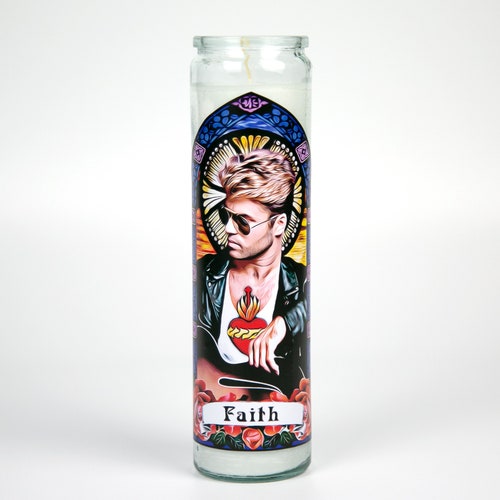 Patron Saint of Faith Prayer Candle Etsy