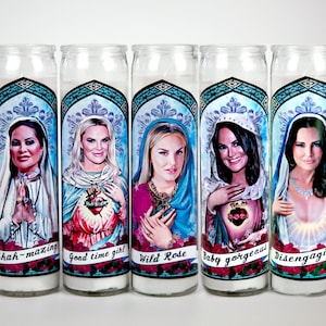 Patron Saints of Salt Lake Prayer Candle Set