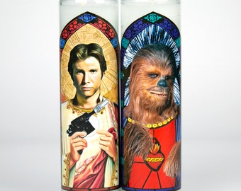 Patron Saint of Shooting First and Patron Saint of Copilots Prayer Candle Set