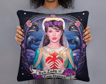 Patron Saint of Love Stories Pillow Case