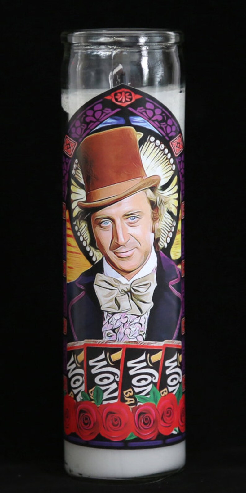 Patron Saint of Chocolate Prayer Candle Etsy UK