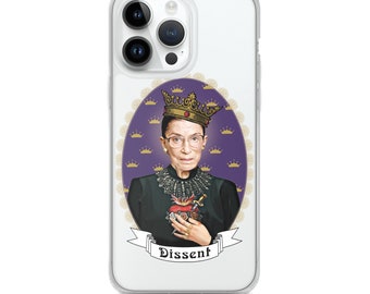 Dissent RBG Clear Case for iPhone