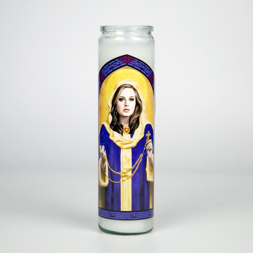 Patron Saint of Faith Prayer Candle Etsy