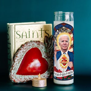 Saint Biden and Kamala Prayer Candle Set image 2