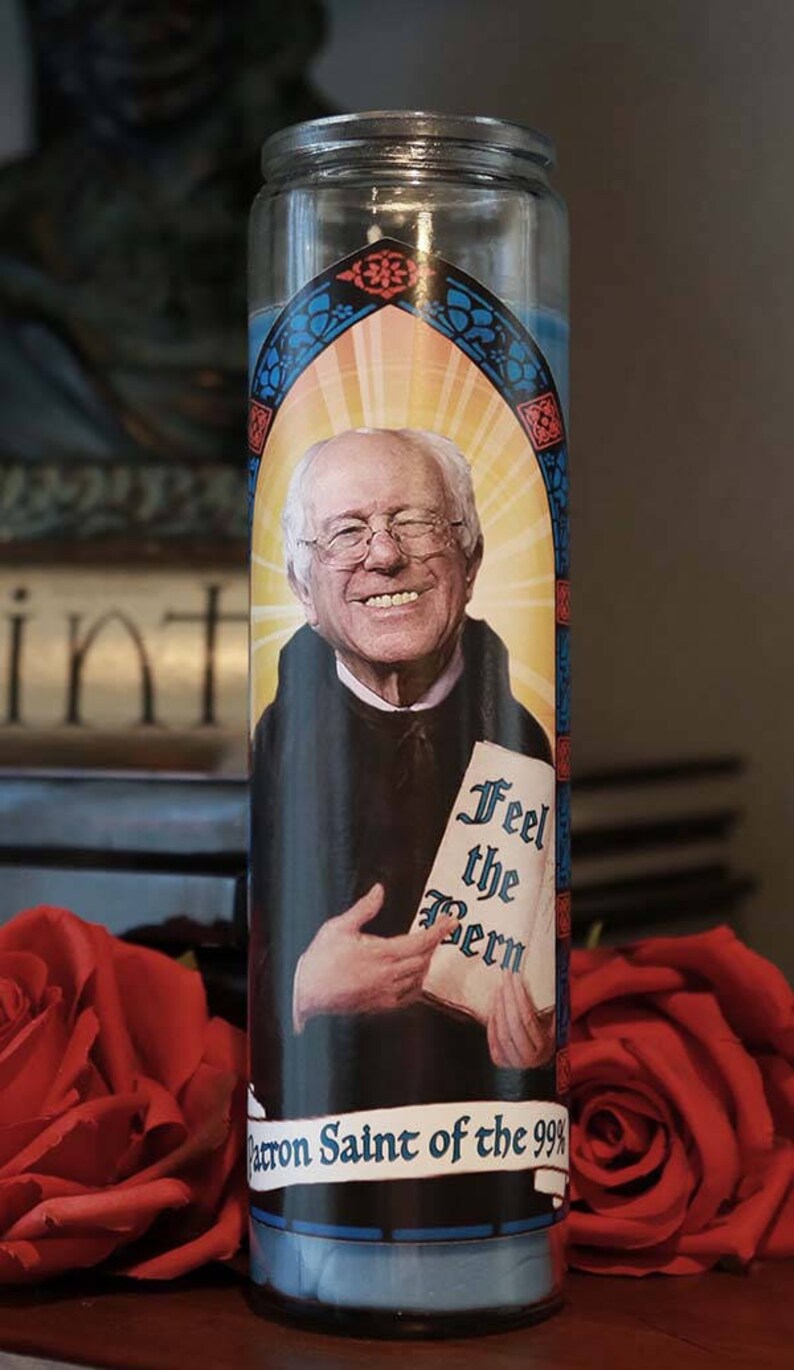 Patron Saint of the 99 Percent Prayer Candle Etsy
