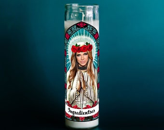 Our Lady of Namaste Prayer Candle