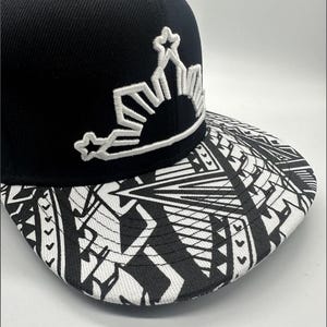 Philippines Filipino Tribal Brim islands Puff Stitched 3 stars and sun Rare snapback Hat