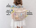 Large Ita Bag Backpack, Fits 15.6" Laptop, 4-Way Carry Ita Tote, 2 Display, Anime Convention Bag, Kawaii School Bag, Nylon ita bag Crossbody product logo