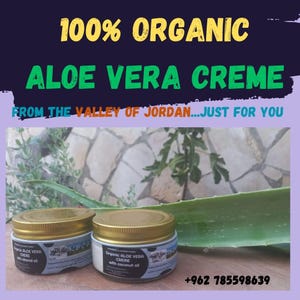 Vegan Aloe Vera face and body creme