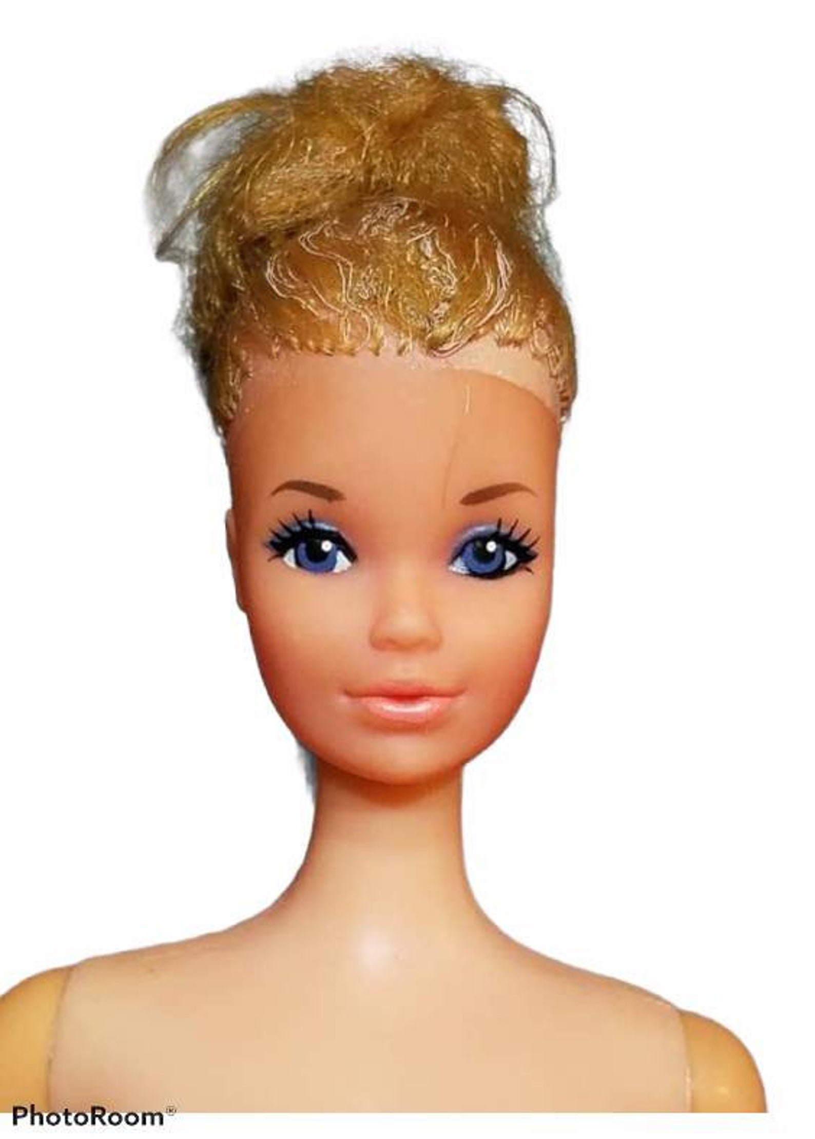 1966 Barbie Doll Steffie Head TNT Quick Curl. Stamped 1966 Etsy
