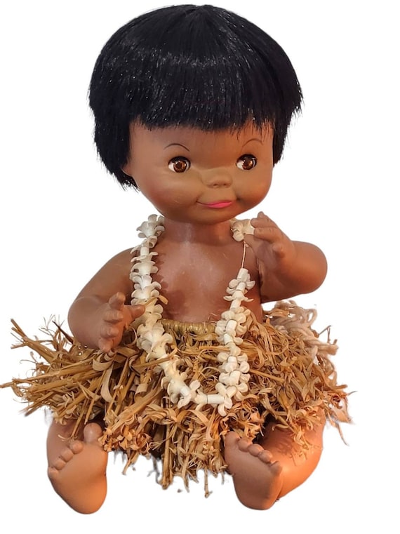 Brown hula skirt cheap
