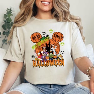 Disney Halloween 2025 Custom Shirt, Custom Halloween Disney Tshirt, Disney Family Matching Halloween Tee, Disneyland Halloween Shirts