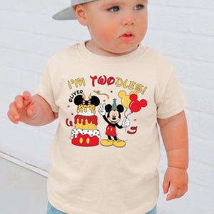 Mickey Two Birthday Tee,  Disney Toddler Party Shirt, Mouse Twodles Sweasthirt