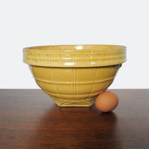 Antique Mccoy Pottery Very Rare Number 6 Yellow Ware