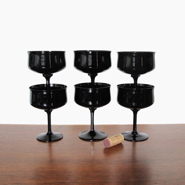 Black Lenox Glasses Etsy
