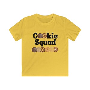 Girl Scouts Cookie Squad Kids Tee, Fun Shirt for Young Cookie Lovers, Cookie Dealer, Cookie Boss, GSA Scout Mom, Scout Booth Essentials image 4