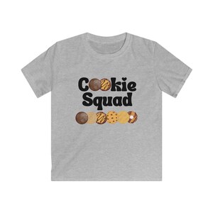 Girl Scouts Cookie Squad Kids Tee, Fun Shirt for Young Cookie Lovers, Cookie Dealer, Cookie Boss, GSA Scout Mom, Scout Booth Essentials image 3