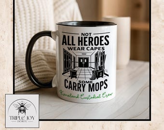 Personalisierte Schulwächter-Kaffeetasse, benutzerdefiniertes Hausmeister-Anerkennungsgeschenk, Wartungspersonal-Ende des Jahres Danke, 11 und 15 Unze