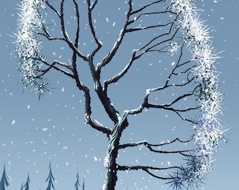 Tree Series: Winter Tree - Limited Edition Print