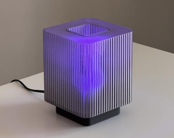 KYB (FLAT) - Smoke / Black table lamp