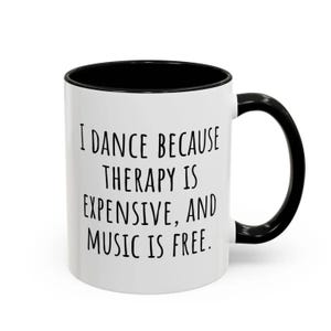 Dancer Coffee Mug, Dance Lover Cup, Ballet Theme Tea Mug, Ceramic Mug for Ballet Dancers, Gift for Dancing Enthusiasts