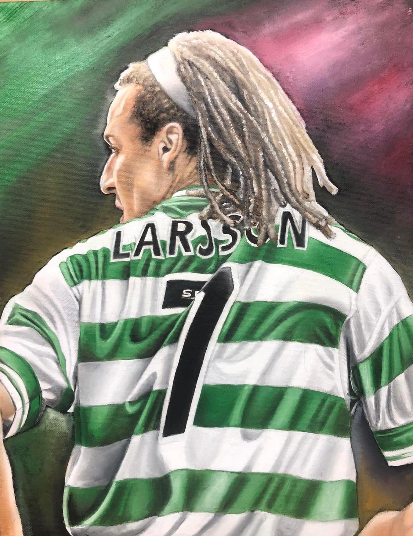 Henrik larsson print - Etsy 日本
