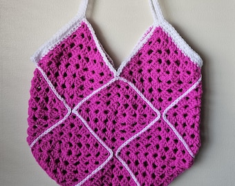 Bolso cuadrado de la abuela