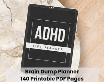 Brain Dump Planner Printable PDF for Busy Moms